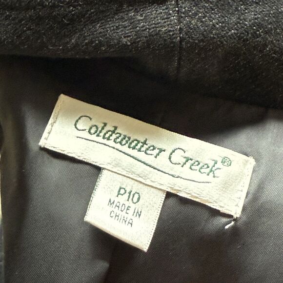 Coldwater Creek Jacket Women P10 Aztec Embroidered Beaded Blazer Topper Vtg - Picture 10 of 12